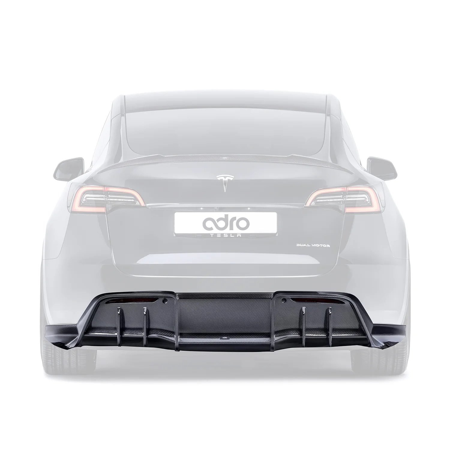 ADRO Carbon V1 Rear Diffuser for Tesla Model Y [A15A20-1301]