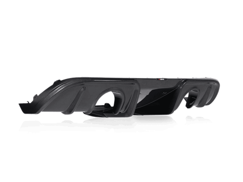 Akrapovic High Gloss Carbon Fiber Rear Diffuser for 982 Porsche 718 Boxster & Cayman GTS 4.0