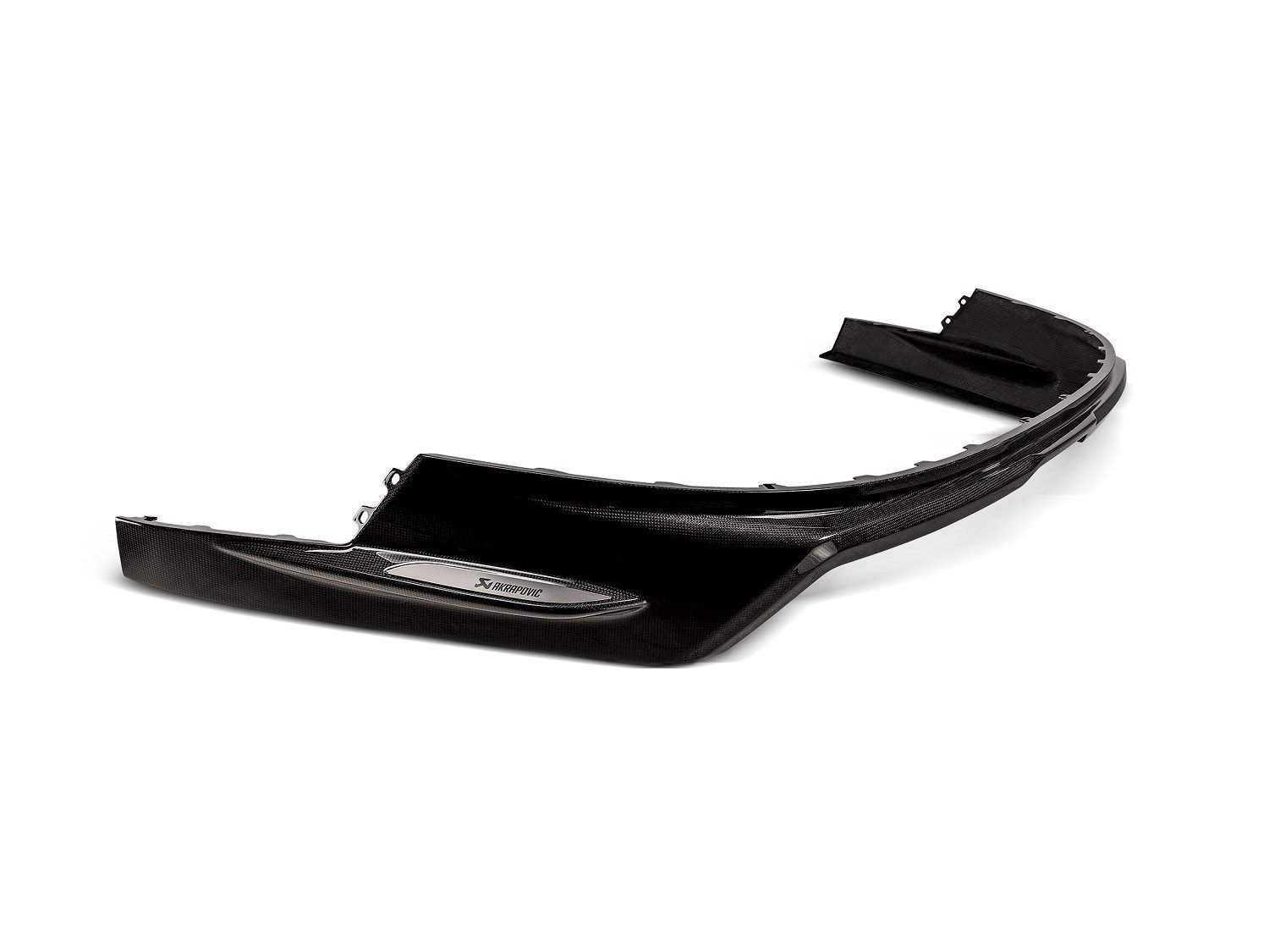 Akrapovič High-Gloss Carbon Fiber Rear Diffuser for 992 Porsche 911 GT3 & GT3 RS