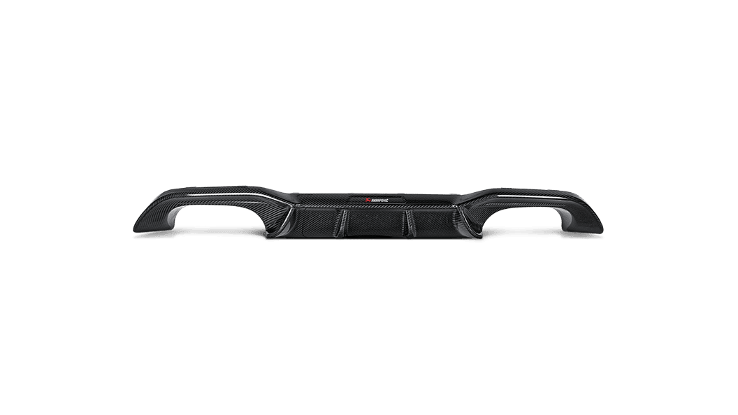 Akrapovic High Gloss Carbon Fiber Rear Diffuser for F87 BMW M2