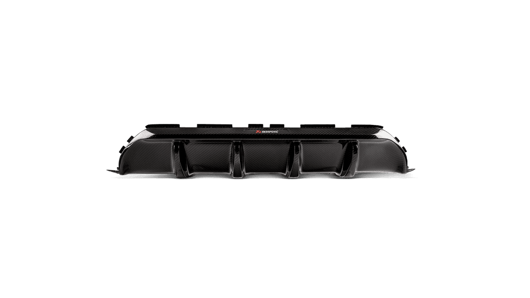 Akrapovic High Gloss Carbon Fiber Rear Diffuser for F90 BMW M5 & M5 Competition