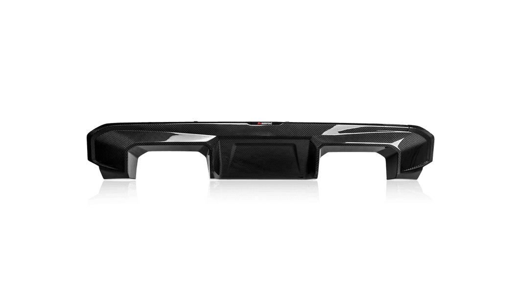 Akrapovic High Gloss Carbon Fiber Rear Diffuser for G80 / G82 / G83 BMW M3 & M4