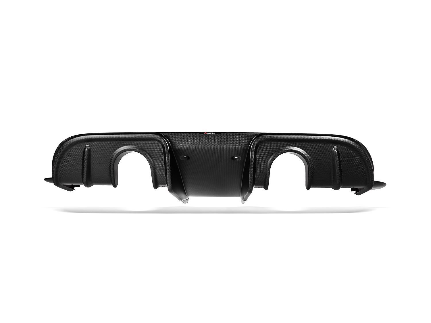 Akrapovič Matte Carbon Fiber Rear Diffuser for 982 Porsche 718 Cayman GT4 RS