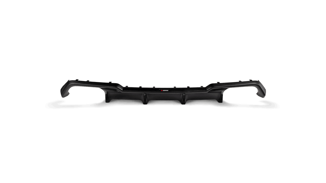 Akrapovic Matte Carbon Fiber Rear Diffuser for F91 & F92 BMW M8 / M8 Competition with OPF and GPF