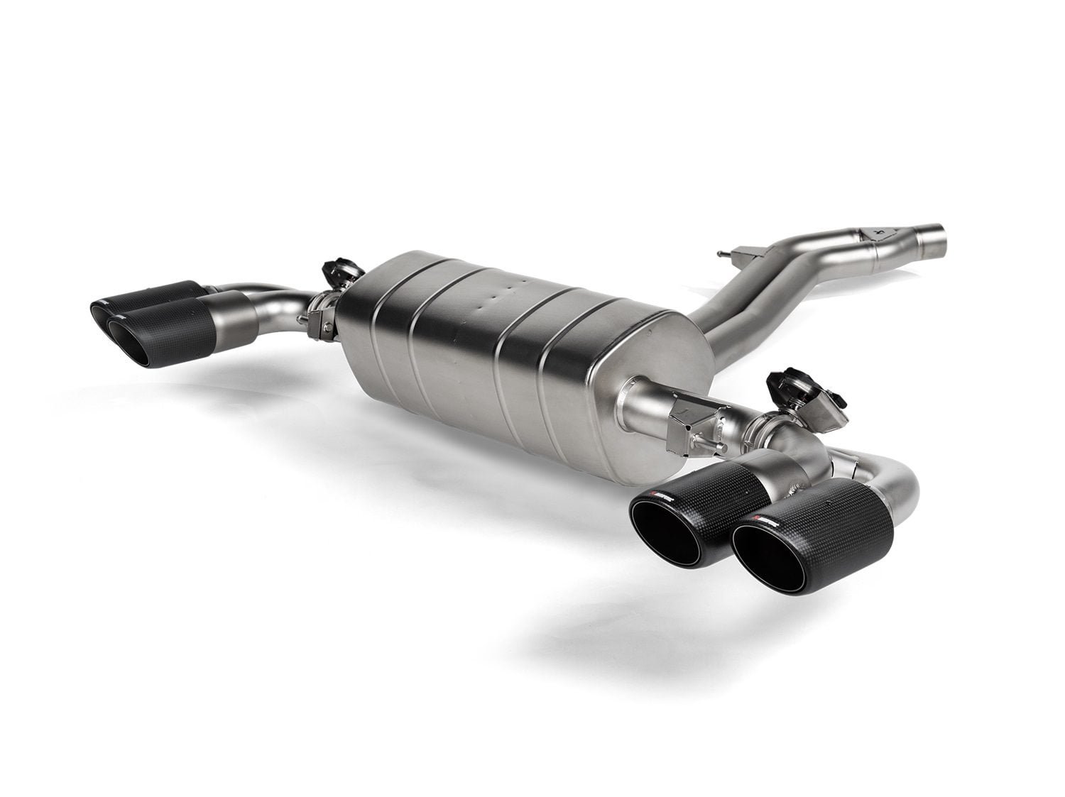 Akrapovic Titanium Evolution-Line Exhaust System with Carbon Tailpipes for 9Y3 Porsche Cayenne, E-Hybrid and S E-Hybrid (facelift) [S-PO/T/2]