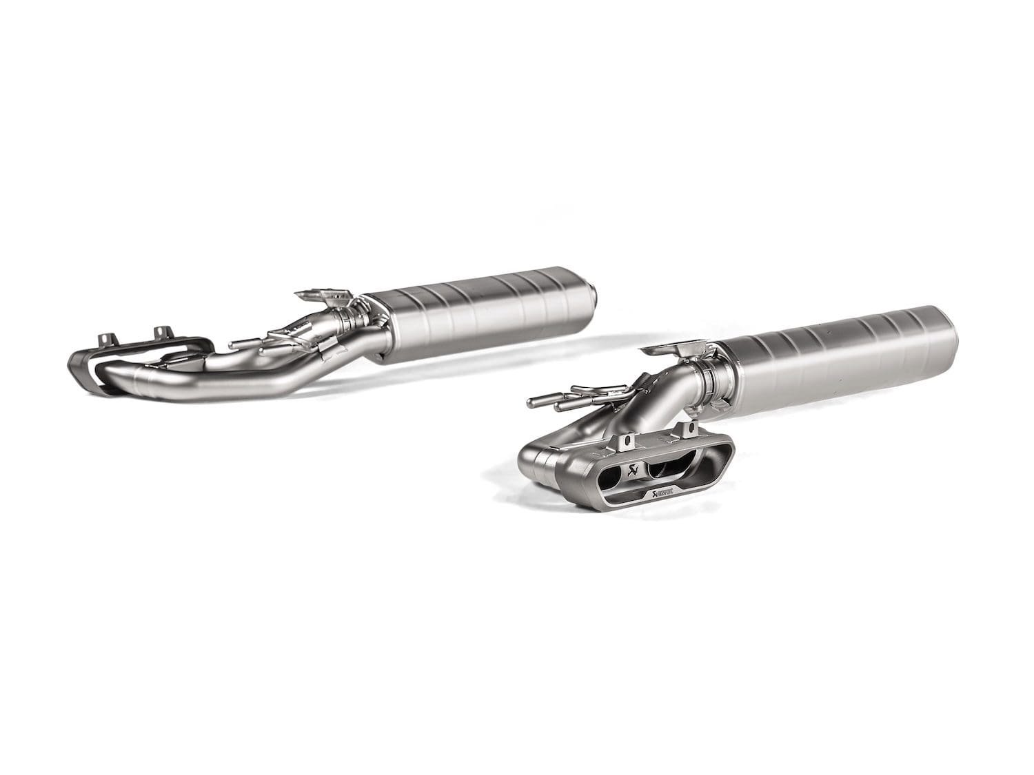 Akrapovic Titanium Evolution Line Exhaust System with Titanium Tailpipes for W464 Mercedes-AMG G 63 [S-ME/T/3]