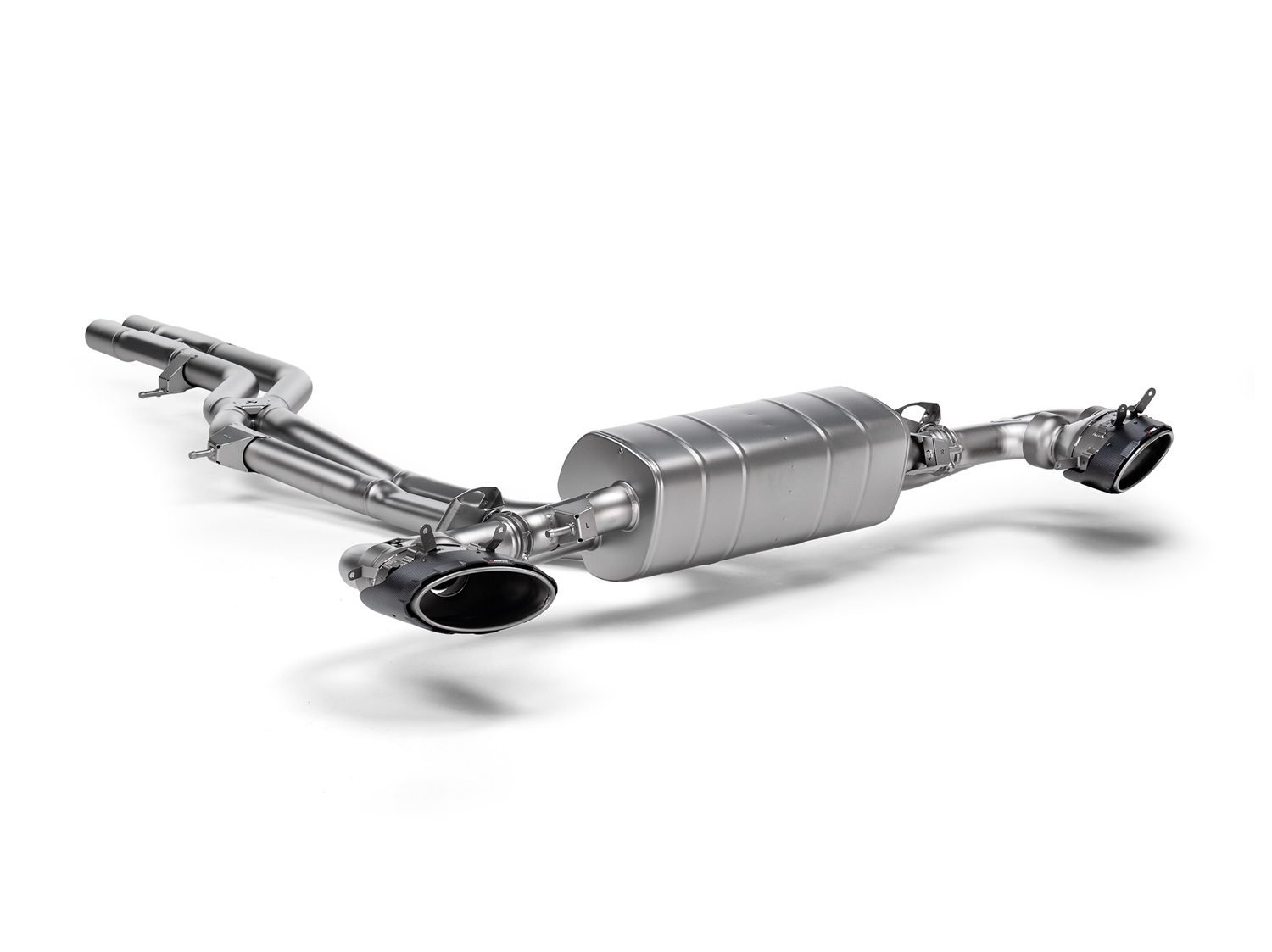 Akrapovic Titanium Evolution Race Line Exhaust System for Audi RS Q8 [S-AU/T/3H]