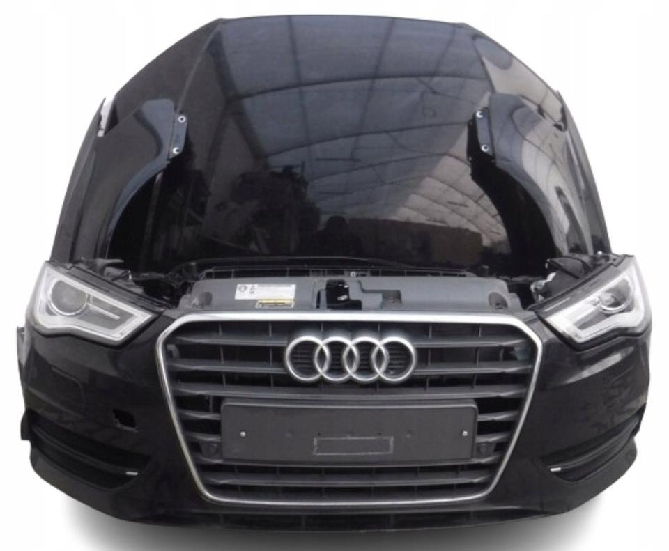 AUDI A3 8V 13-16 Frontpaket Motorhaube Kotflugel Scheinwerfer H7