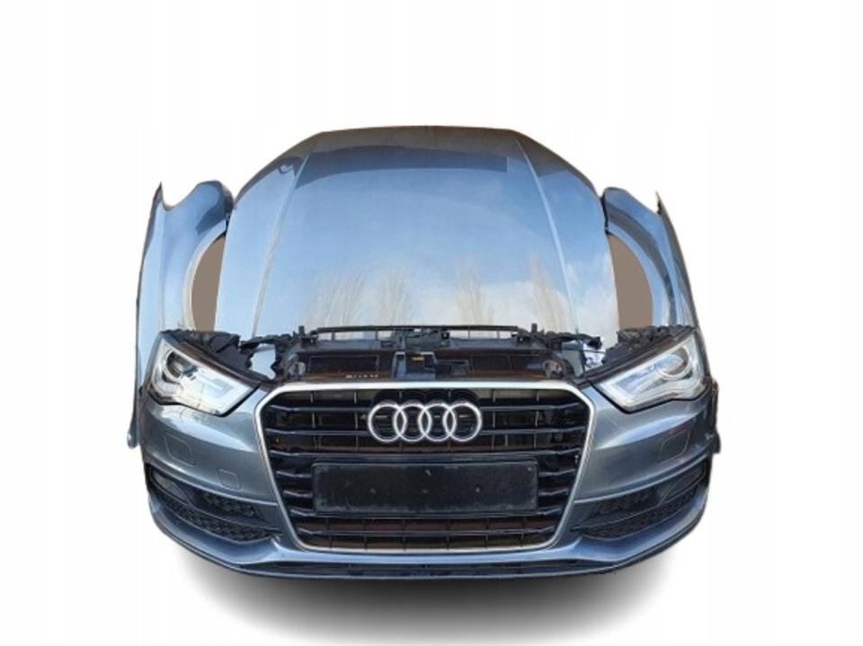 AUDI A3 8V S-LINE Frontpaket Motorhaube Kotflugel Scheinwerfer