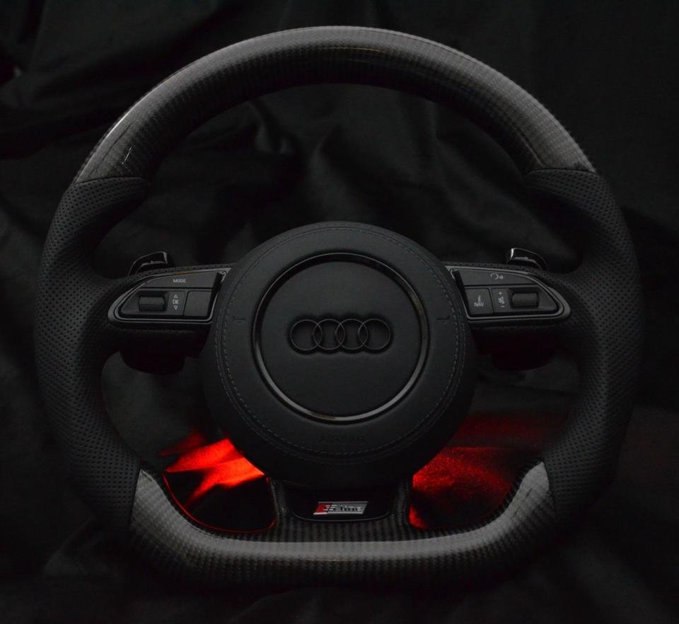 Audi A3 A4 A5 A6 Q5 S-Line Carbon Lenkrad Steering wheel