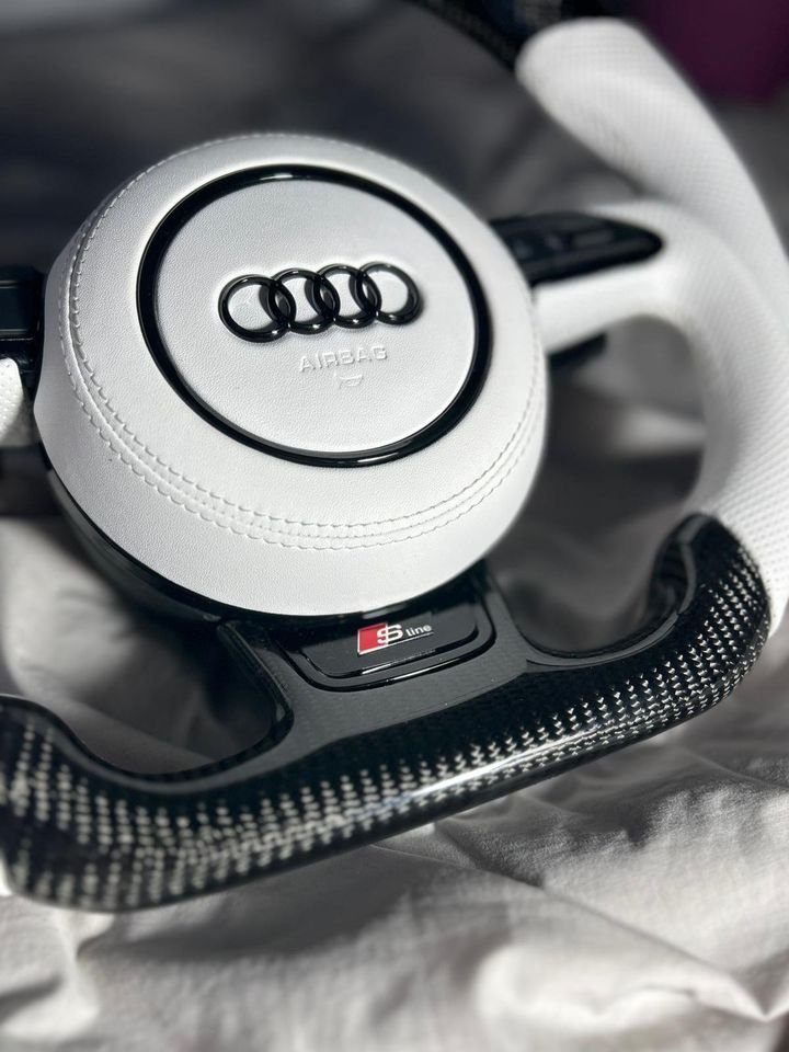 Audi A3 A4 A5 A6 Q5 S-Line Carbon Lenkrad Steering wheel