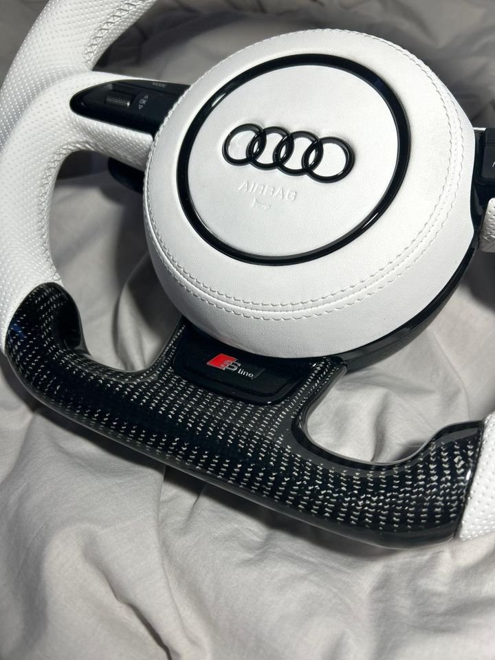 Audi A3 A4 A5 A6 Q5 S-Line Carbon Lenkrad Steering wheel