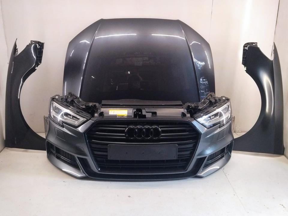 AUDI A3 S-LINE 8V 17-19 Front Motorhaube Kotflugel Scheinw MATRIX