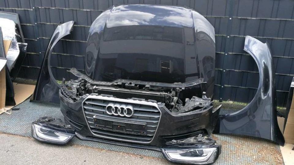 AUDI A4 B8 8K 2012-15 Front Motorhaube Kotflugel Scheinwerf H7