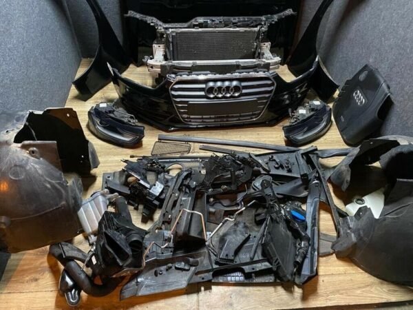 Audi A4 B8 8K LY9B Motorhaube Stoßstange Scheinwerfer Kühlerpaket