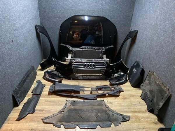 Audi A4 B8 8K LY9B Motorhaube Stoßstange Scheinwerfer Kühlerpaket