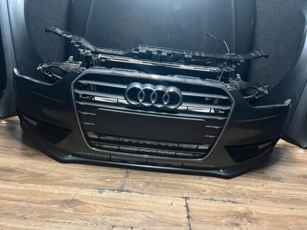 Audi A4 B8 8K LZ7S Motorhaube Stoßstange Scheinwerfer Kühlerpaket