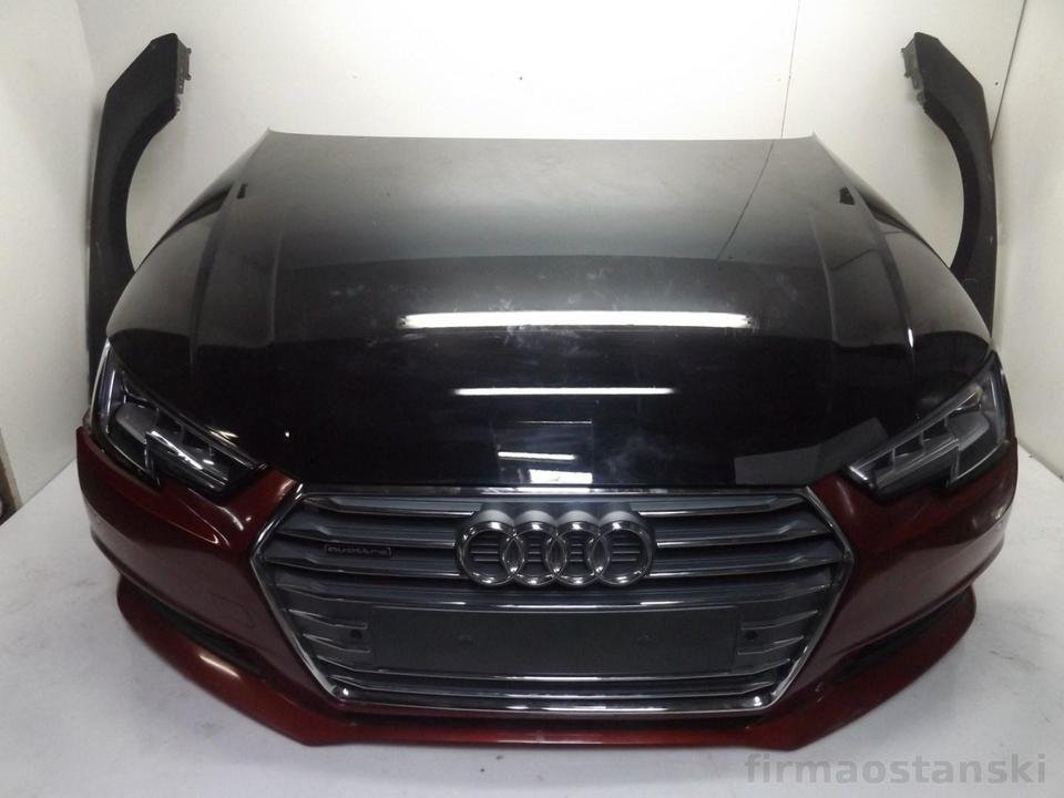 AUDI A4 B9 8W 16-19 Front Motorhaube Stoßstange Scheinwerf Matrix