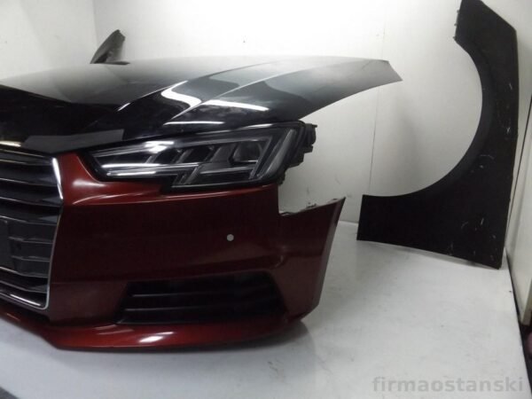 AUDI A4 B9 8W 16-19 Frontpaket Motorhaube Kotflugel Xenon LED