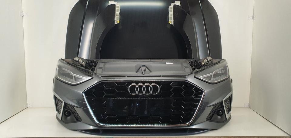 AUDI A4 B9 S-LINE Frontpaket Motorhaube Kotflugel Scheinwerfer