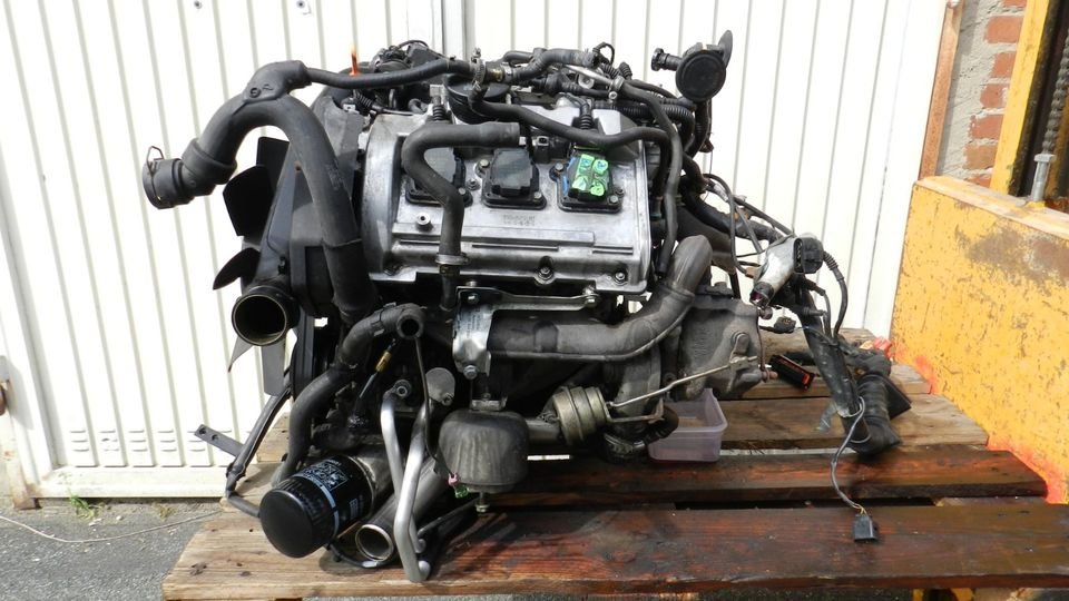 Audi A6 4B C5 AJK Motor 2.7 Biturbo Engine 230PS K03 Komplett