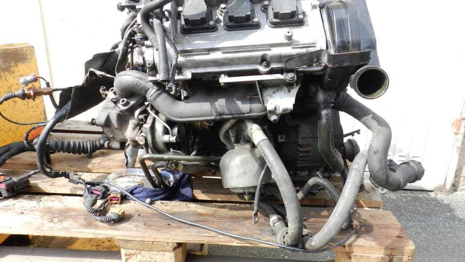 Audi A6 4B C5 AJK Motor 2.7 Biturbo Engine 230PS K03 Komplett