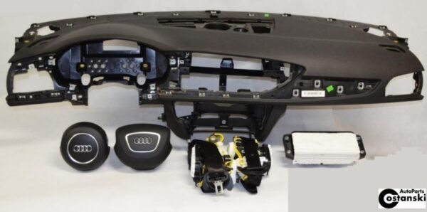 AUDI A6 4G C7 11-15 Front Motorhaube Stoßstange Kotflügel Xenon