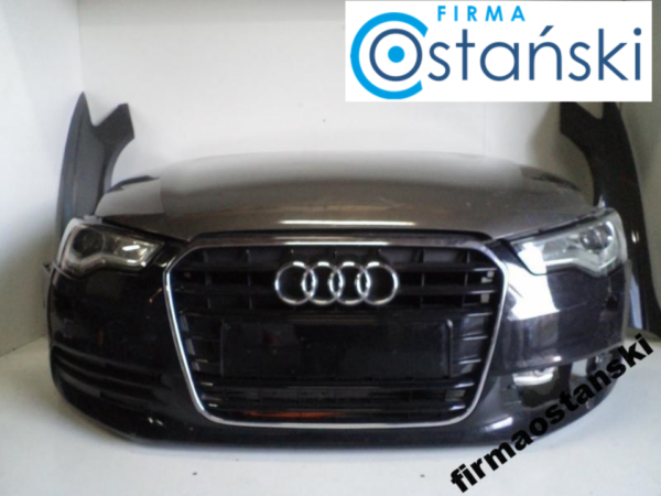 AUDI A6 4G C7 11-15 Front Motorhaube Stoßstange Kotflügel Xenon