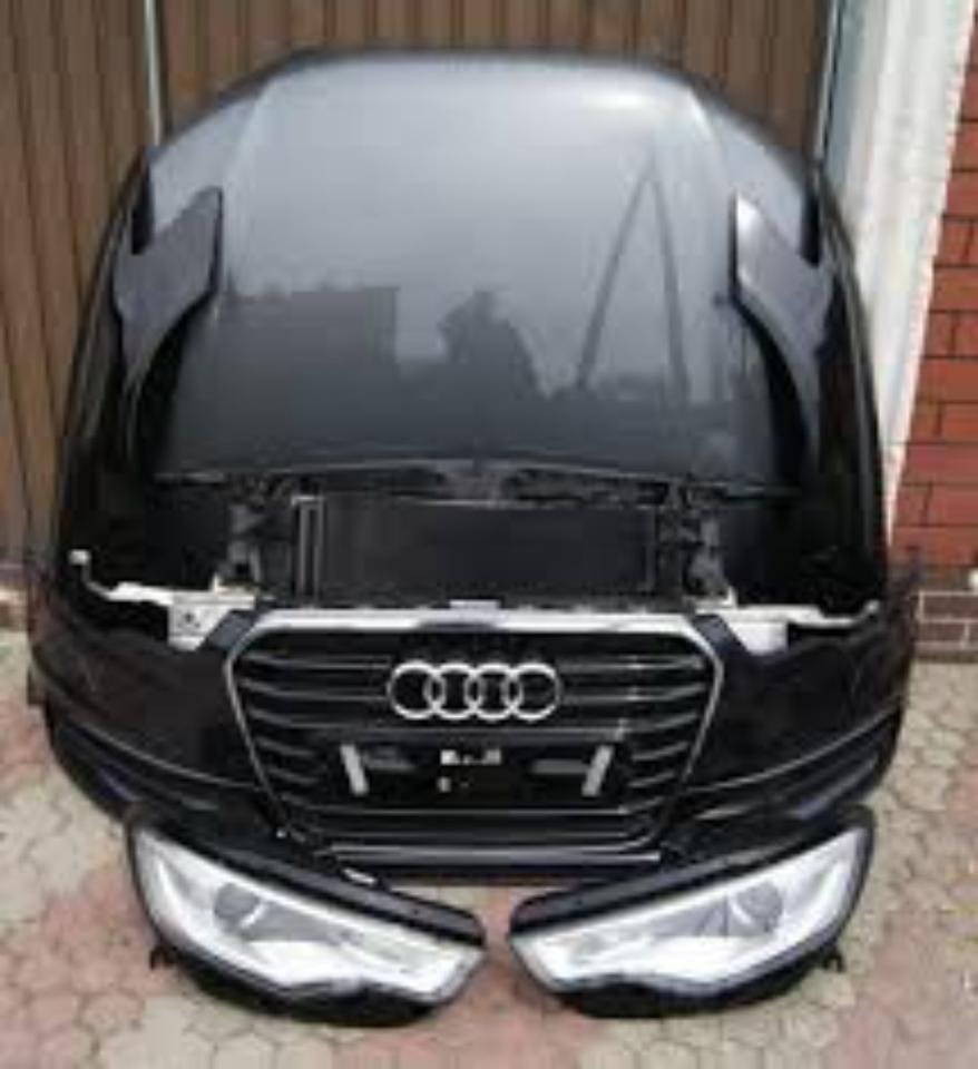 AUDI A6 4G C7 15-18 Front Motorhaube Stoßstang Kotflügel Voll LED