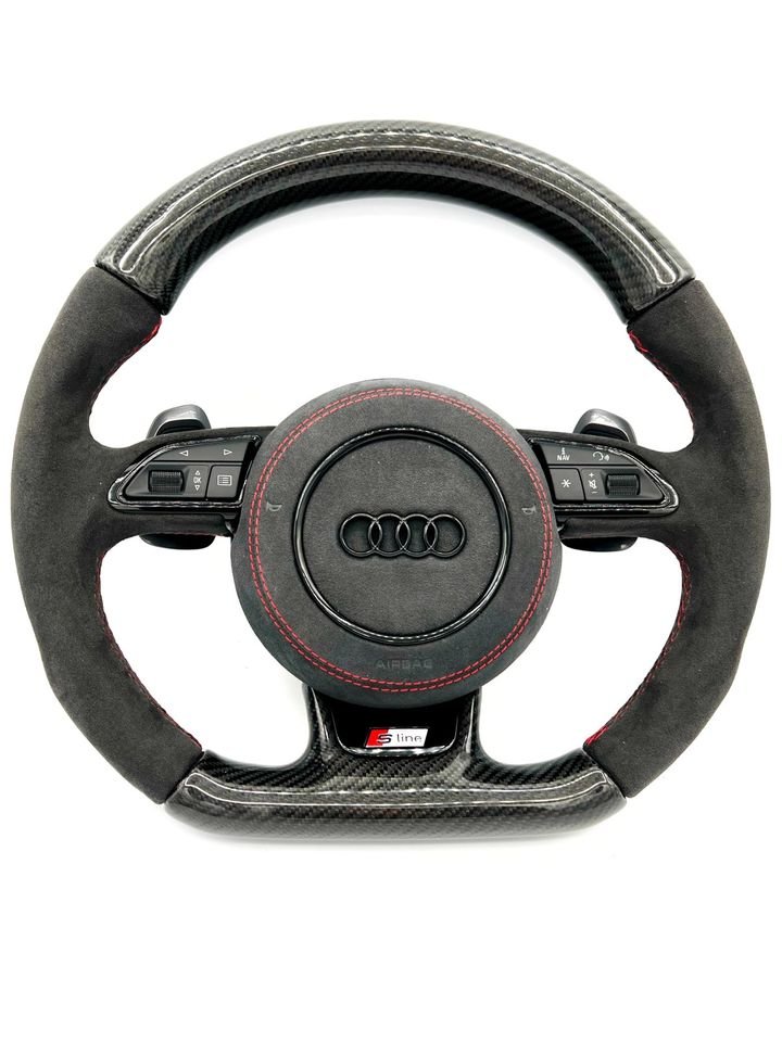 Audi A6 4G Lenkrad, schwarz, S6, A7, S7, Black, komplett, wie neu