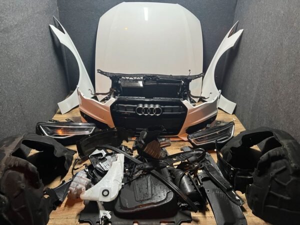 Audi A6 C7 S-Line LS9R Motorhaube Stoßstange Scheinwerfer Kühlerp