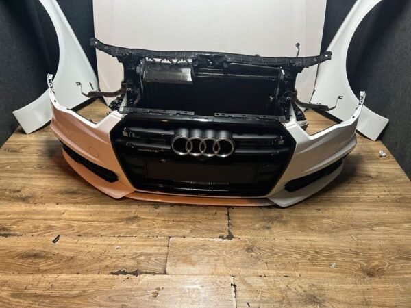 Audi A6 C7 S-Line LS9R Motorhaube Stoßstange Scheinwerfer Kühlerp