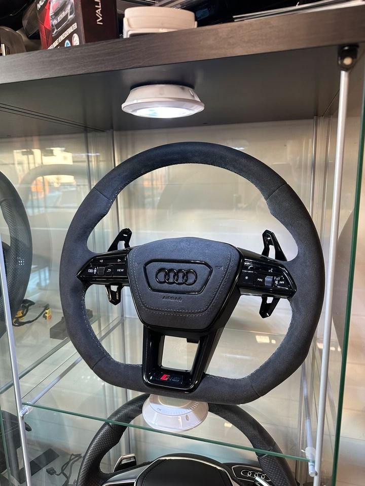 Audi A6 C8 Lenkrad abgeflacht Alcantara RS6 S6