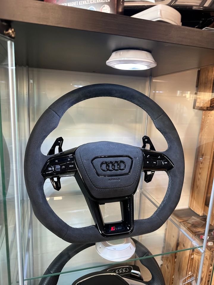 Audi A6 C8 Lenkrad abgeflacht Alcantara RS6 S6
