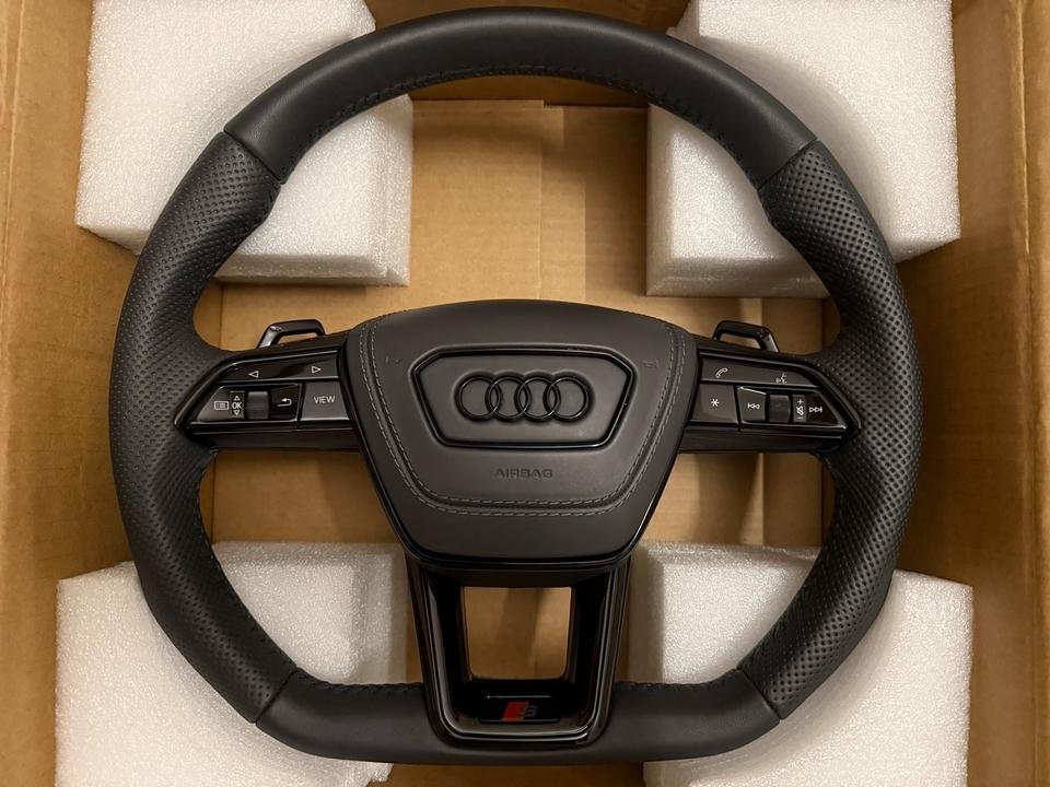 Audi A6/S6/A7/S7 C8/A8 D5 Lenkrad S-Line mit Lenkradheizung – NEU