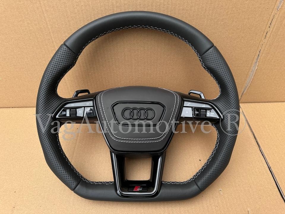⭐️ Audi A6 S6 RS6 A7 S7 RS7 Lenkrad mit Heizung black Edition ⭐️