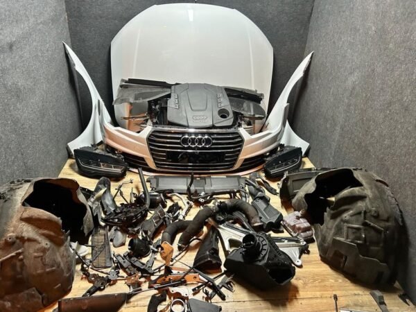 Audi A7 4G Facelift Motorhaube Stoßstange Scheinwerfer Kühlerpake