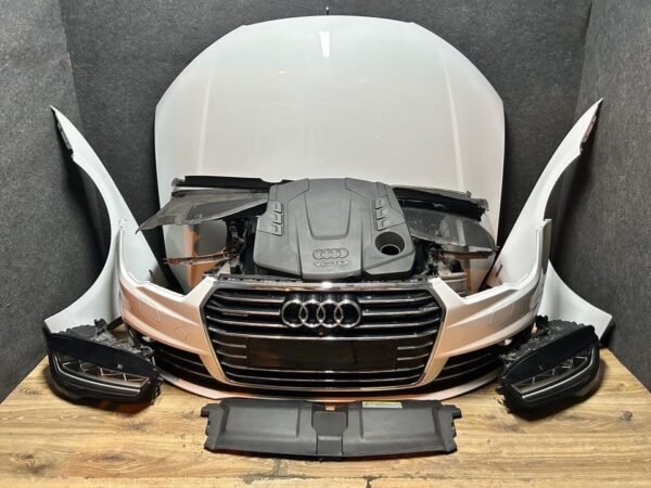 Audi A7 4G Facelift Motorhaube Stoßstange Scheinwerfer Kühlerpake