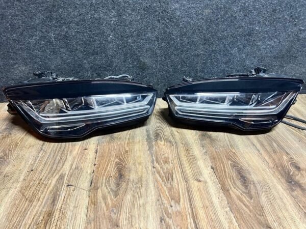 Audi A7 4G Facelift Motorhaube Stoßstange Scheinwerfer Kühlerpake