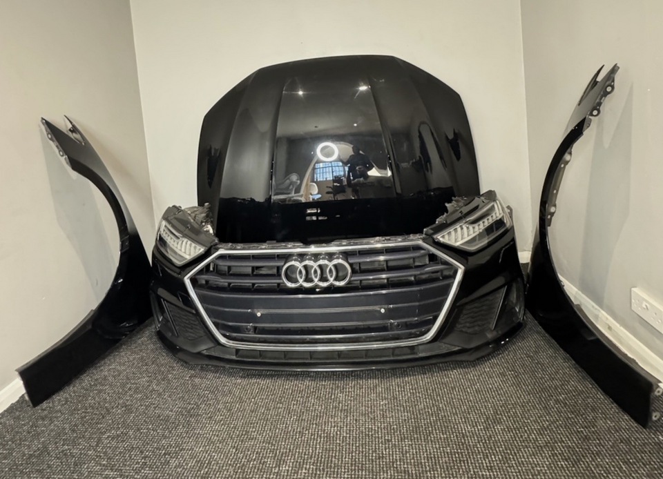 Audi A7 4K C8 Frontpaket SLine Stoßstange Scheinwerfer Motorhaube