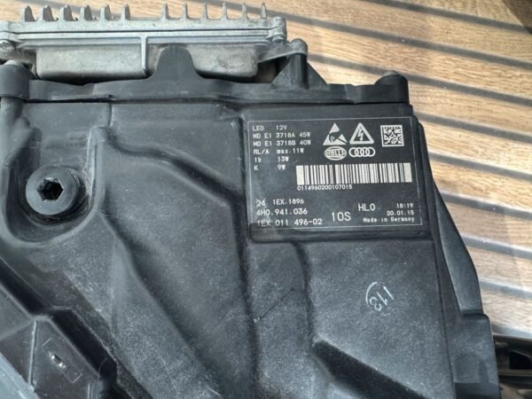 Audi A8 D4 Facelift LZ9Y Front Motorhaube Stoßstange Scheinwerfer