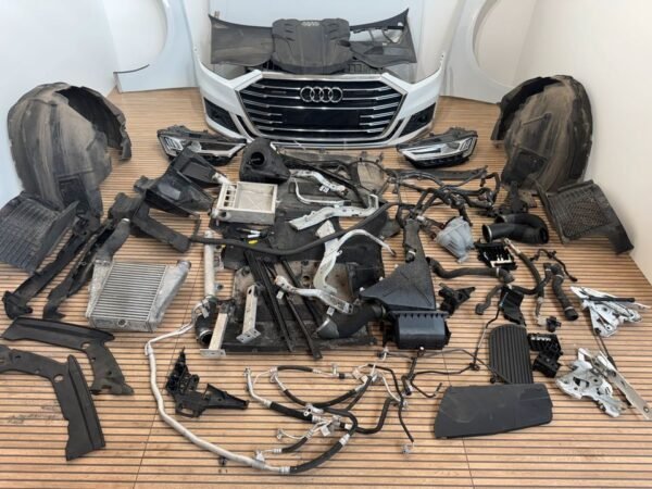 Audi A8 D5 LS9R Front Motorhaube Stoßstange Scheinwerfer Kühlerpa