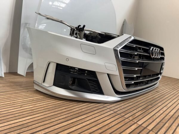 Audi A8 D5 LS9R Front Motorhaube Stoßstange Scheinwerfer Kühlerpa