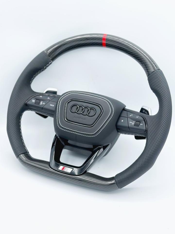 Audi Lenkrad, 4M, abgeflacht, A3,A4,A5,A6,A7,A8,Q7,Q8,SQ8, RSQ8