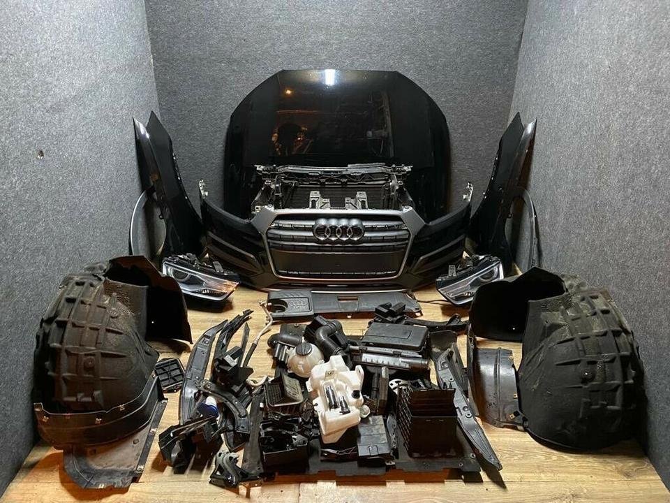 Audi Q3 8U LY9T Front Motorhaube Stoßstange Scheinwerfer Kühlerpa