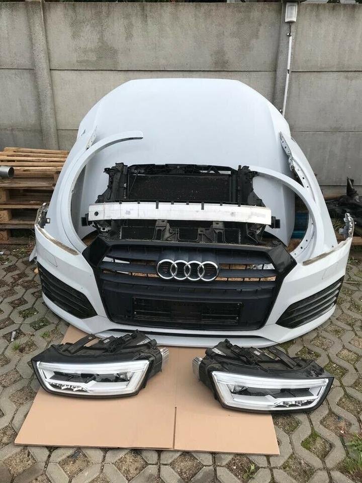 Audi Q3 FL S-Line LY9C Frontpaket Motorhaube Stoßstange Kühlerpak