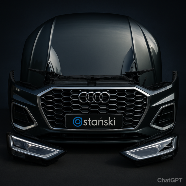 AUDI Q5 80A 16-20 Front Motorhaube Kotflügel Schloßträger LED