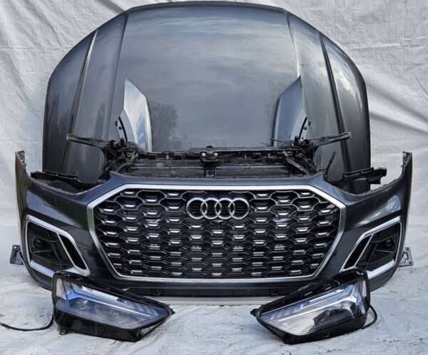 AUDI Q5 80A 2016-2020 Front Motorhaube Kotflügel Schloßträger LED