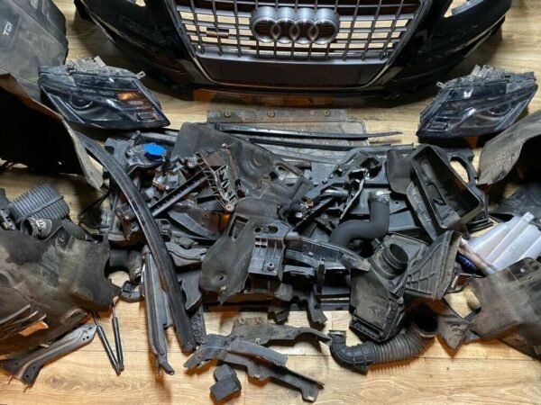 Audi Q5 8R LY9B S-Line Motorhaube Stoßstange Scheinwerfer Kühlerp