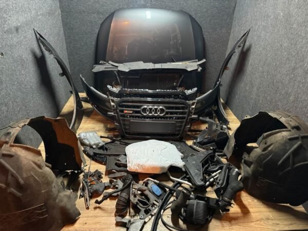 Audi Q5 8R S-Line LZ7S Motorhaube Stoßstange Scheinwerfer Kühlerp